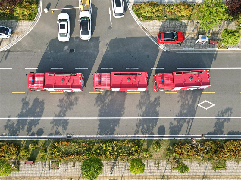 武漢消防車云梯——保障城市安全的利器
