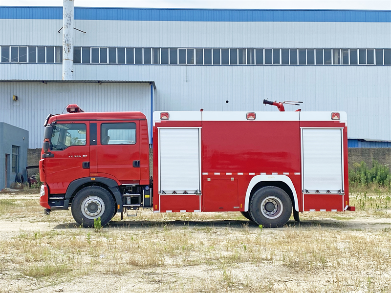 工廠里用什么樣的消防車
