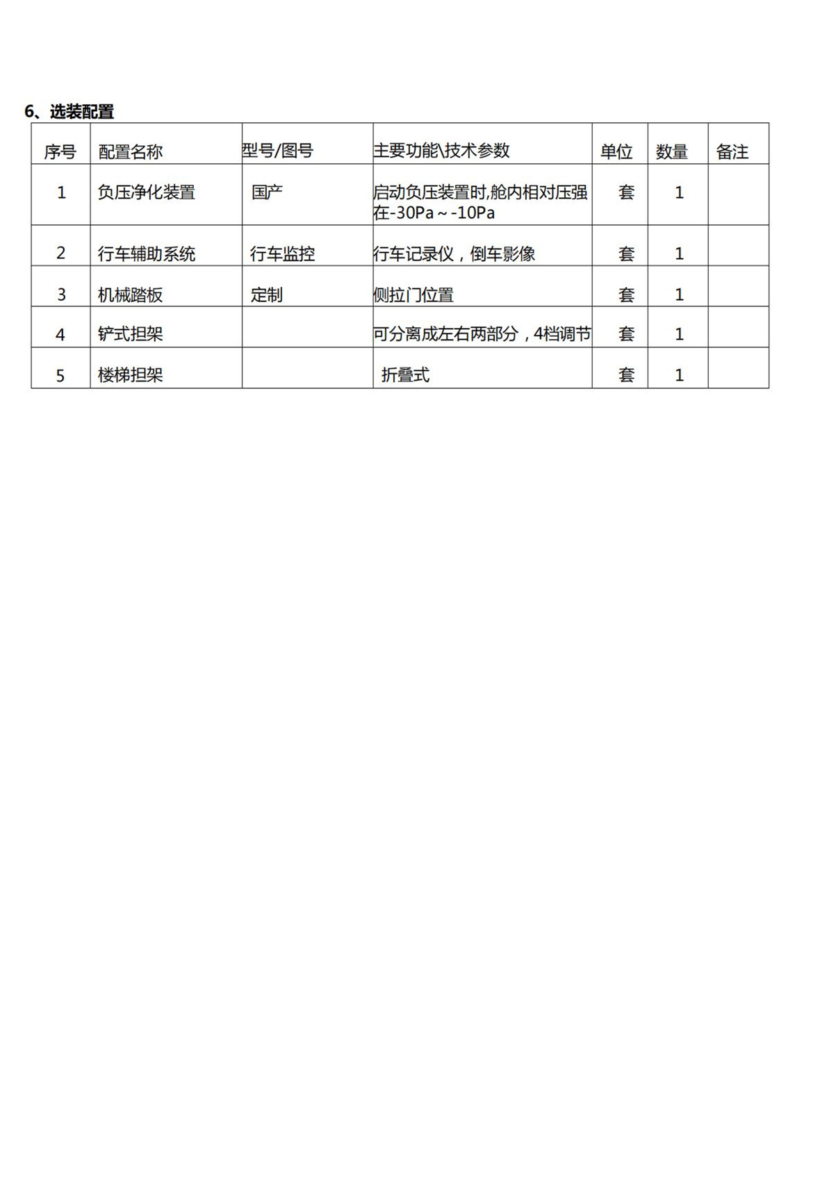 福特V348中型救護(hù)車(chē)(圖8)