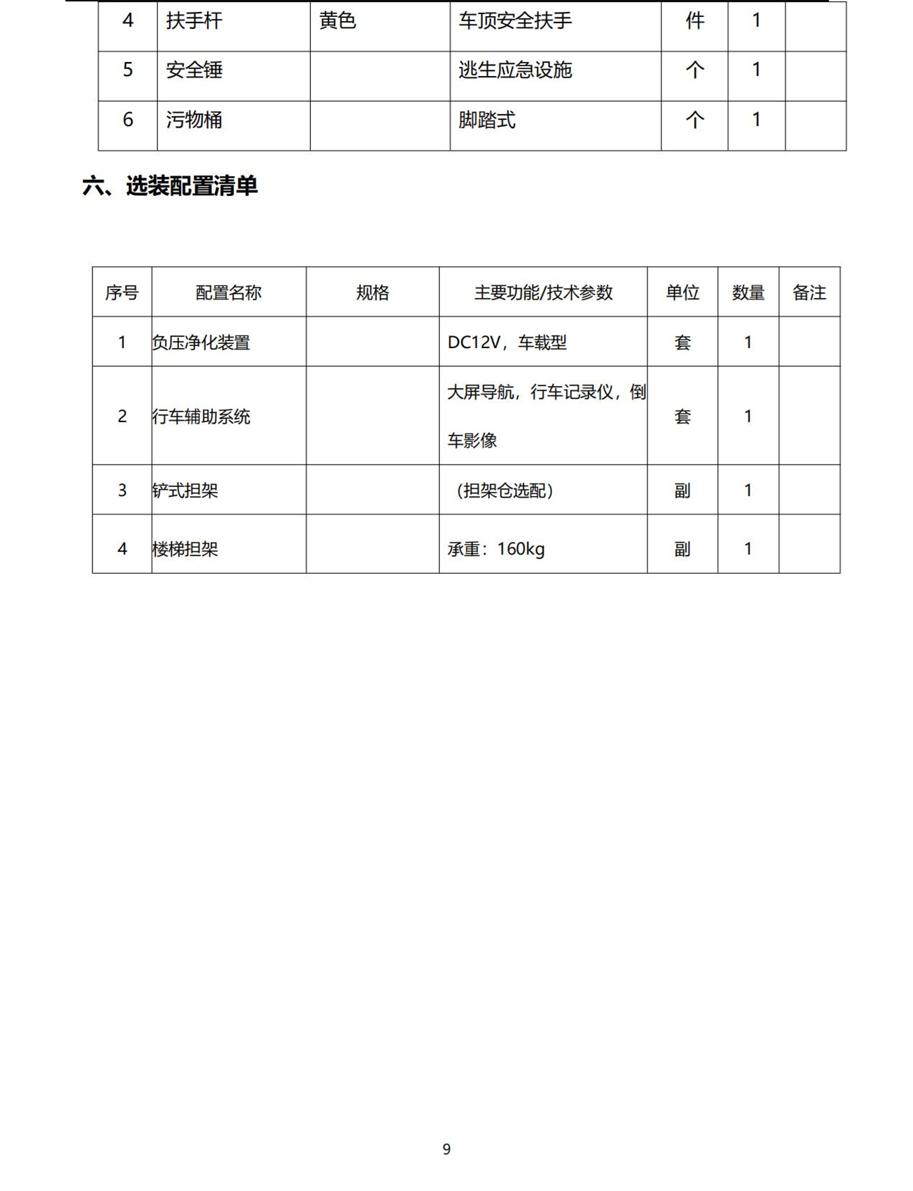 福田G7 G9救護(hù)車(圖9)