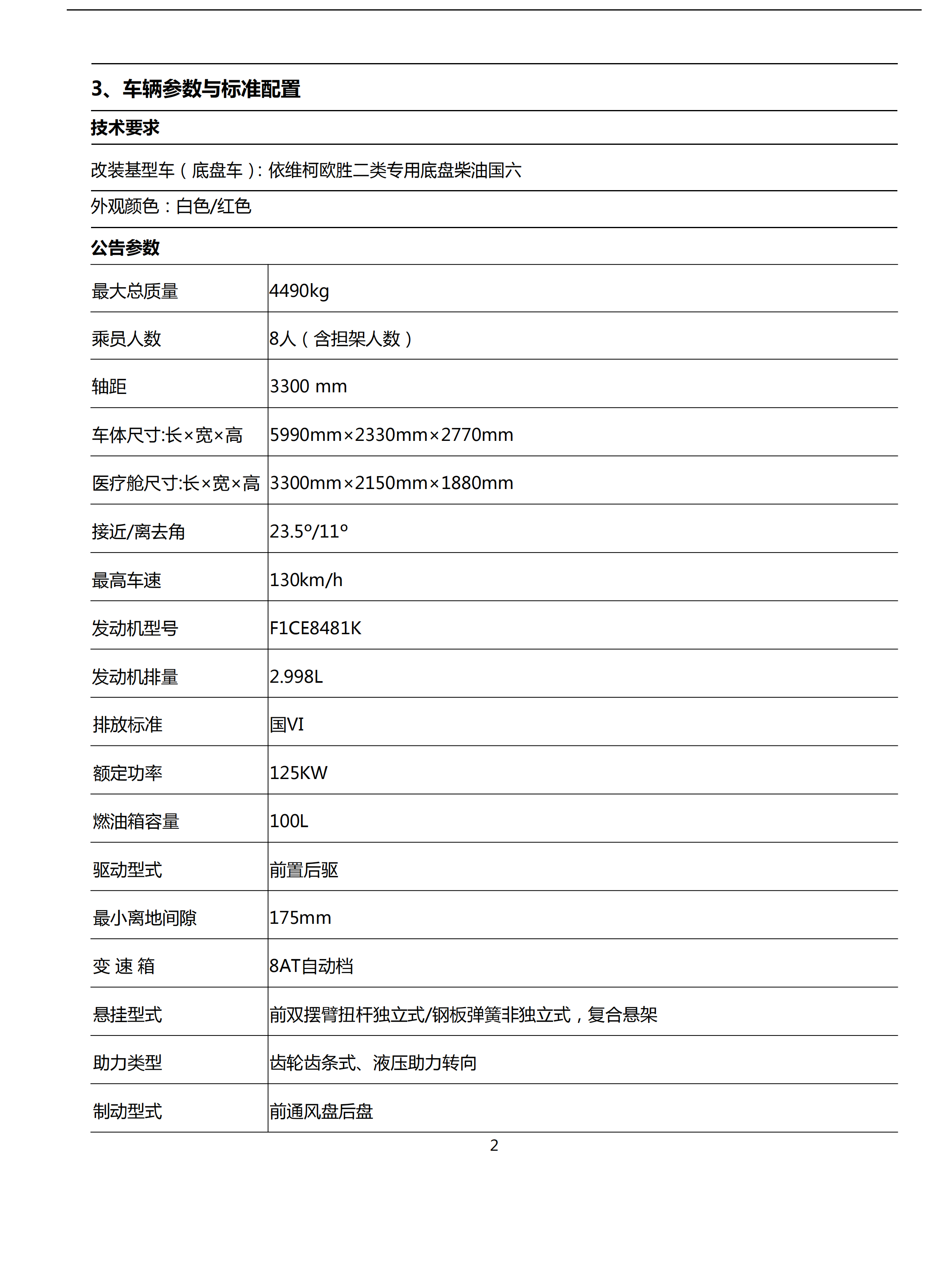 依維柯大型方艙救護車 (圖3)