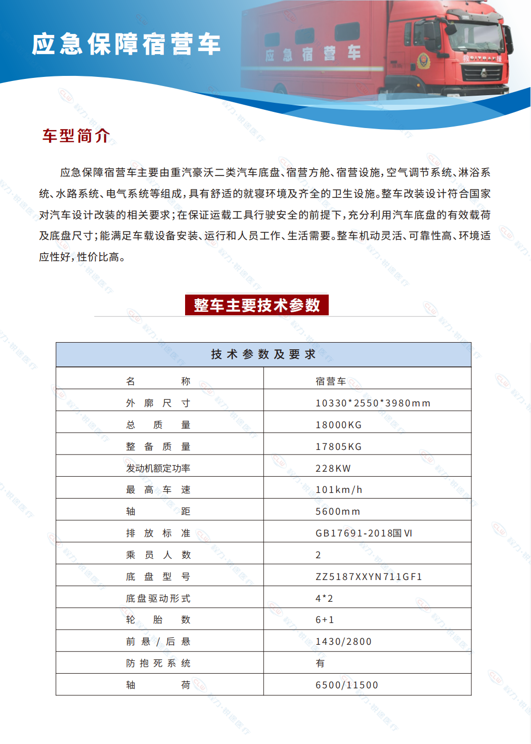 重汽程力野外應(yīng)急宿營車 消防部隊軍用宿營方艙倉 后勤保障野營房車(圖2)