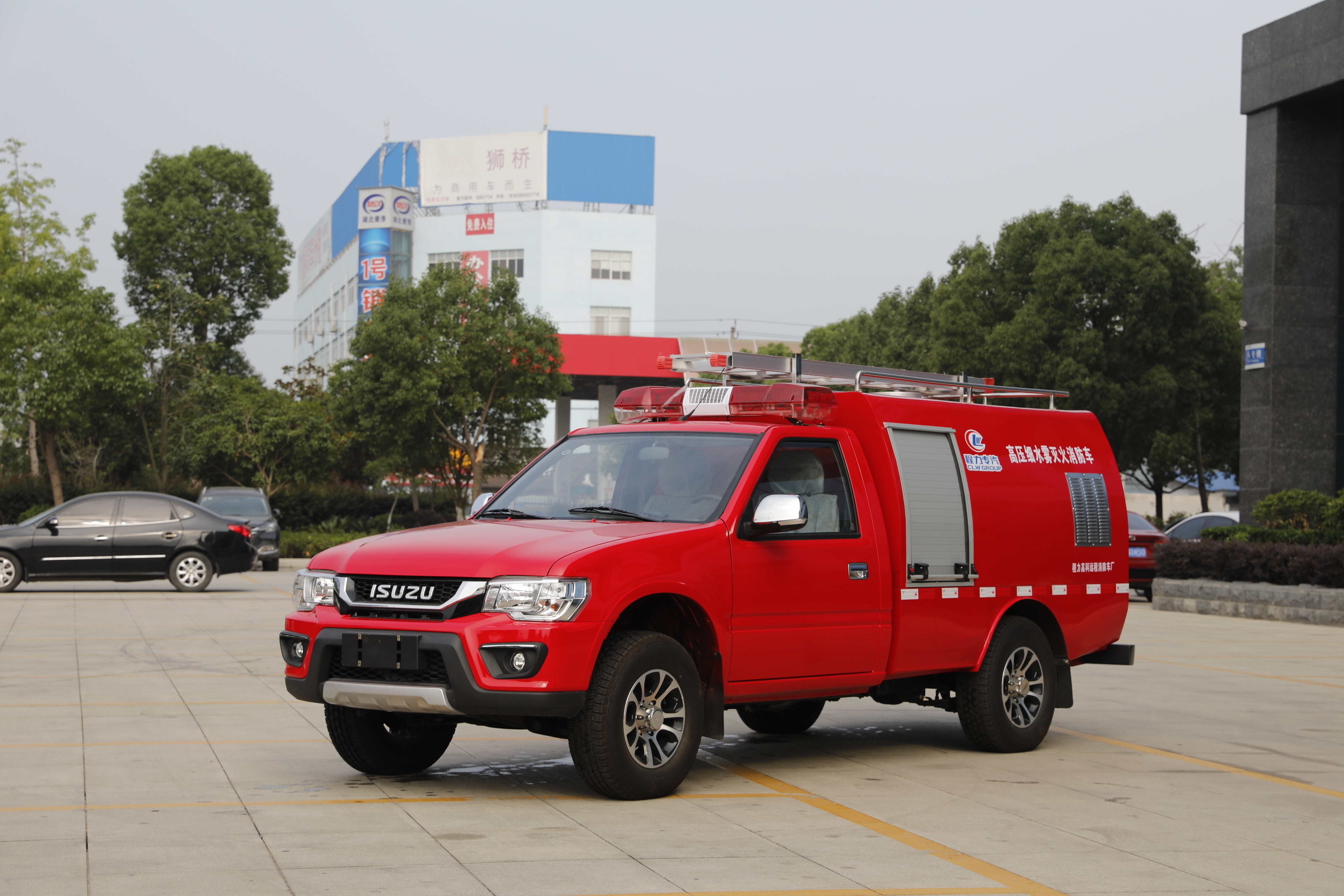 五十鈴 高壓細水霧滅火 消防車(圖2)